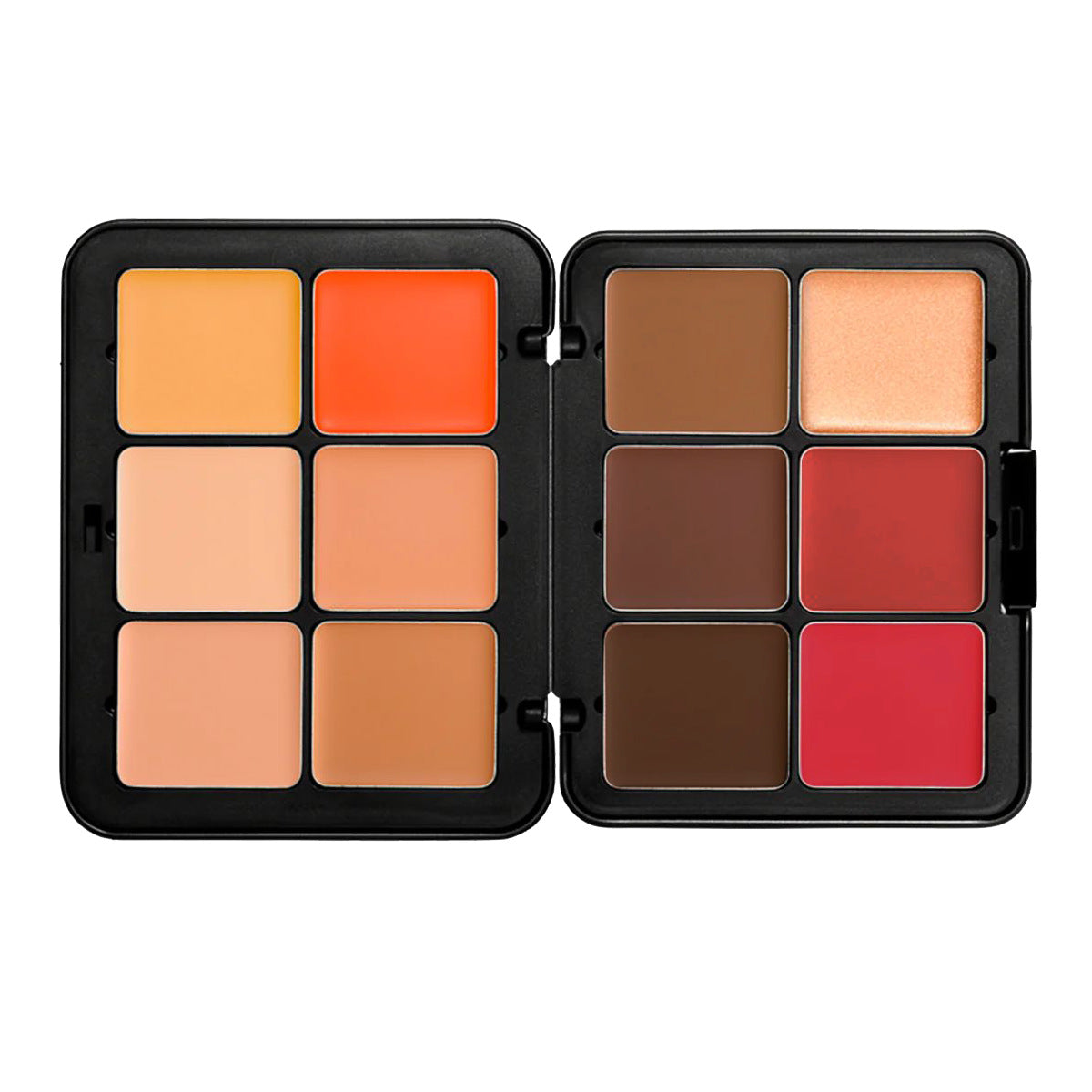 12-Color Matte & Highlight Blush Palette