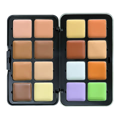 12-Color Matte & Highlight Blush Palette