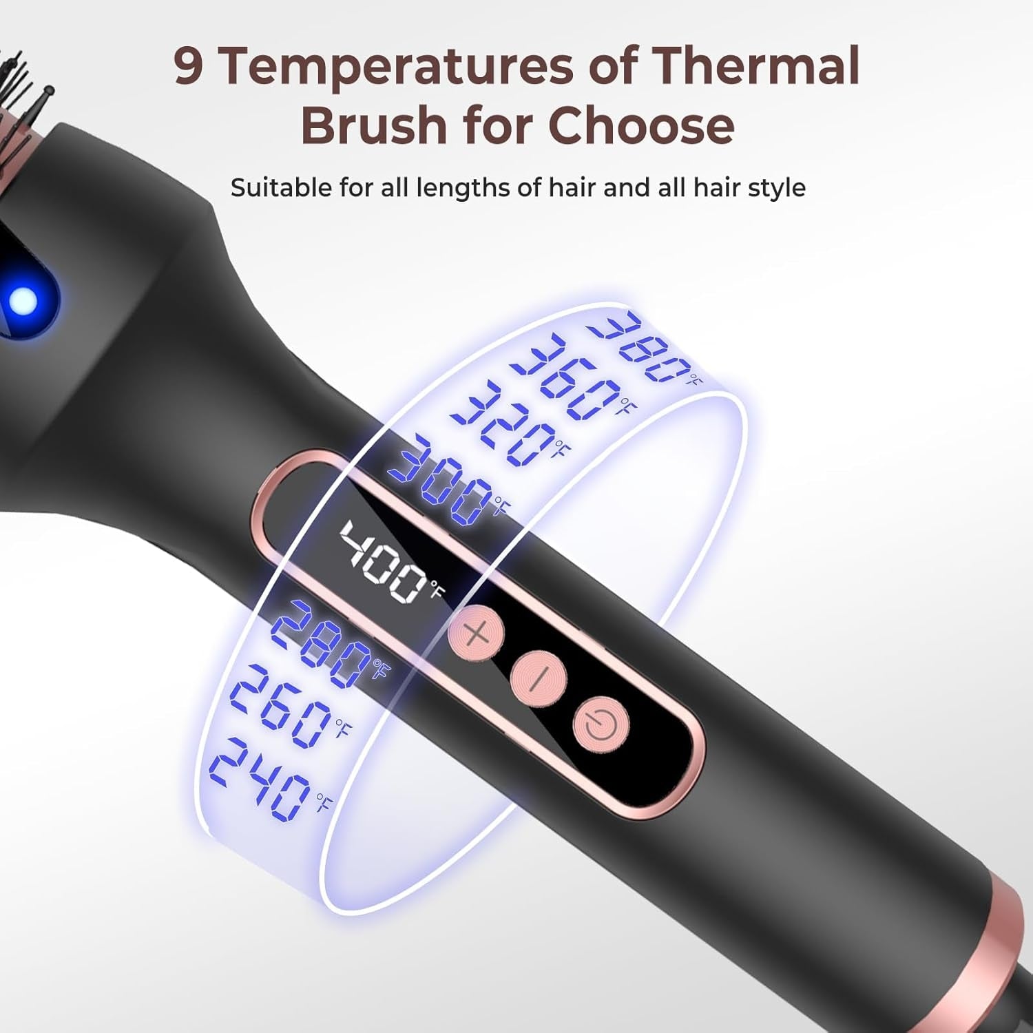 3-in-1 Negative Ion Thermal Brush(Buy 1 get Free Silk Bonnet)