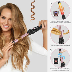Pro Auto Rotating Curling Iron | Dual-Direction