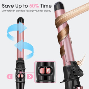 Pro Auto Rotating Curling Iron | Dual-Direction
