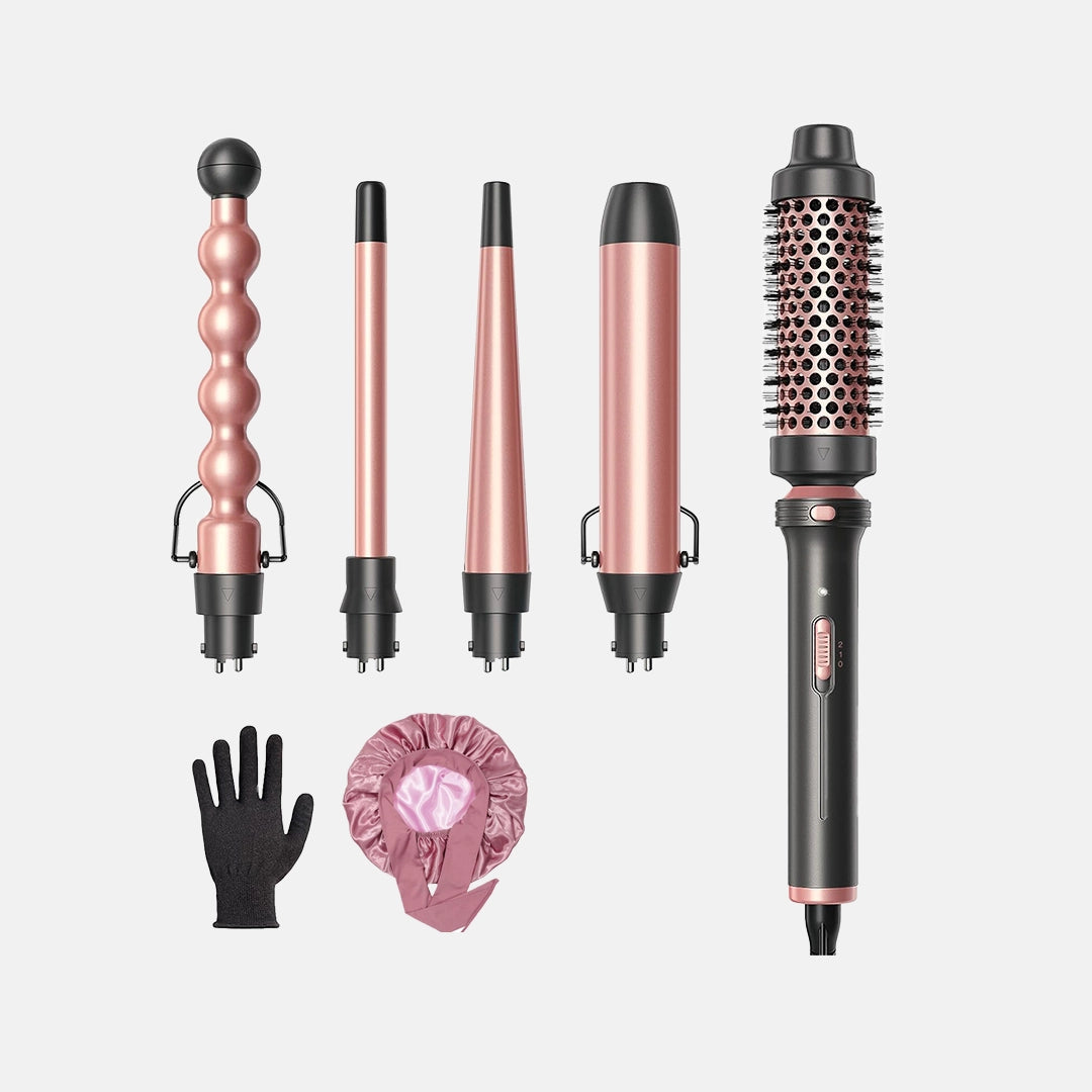 5-in-1 Pro Multi-Style Curling Set