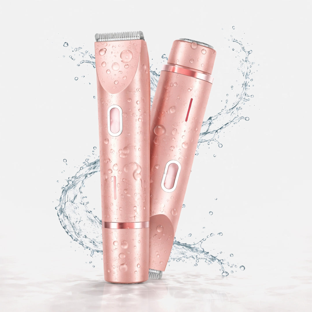 2-in-1 Painless Bikini Hair Trimmer