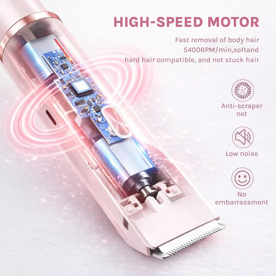 2-in-1 Painless Bikini Hair Trimmer