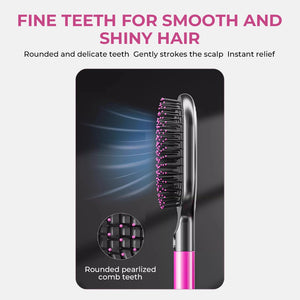 Pro Anti-Static Long Hair Cushion Brush