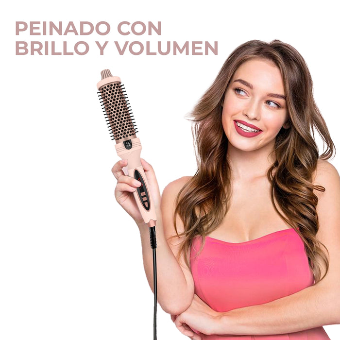 Cepillo Térmico 3 en 1 Pro | Iones Negativos y Doble Calentador PTC