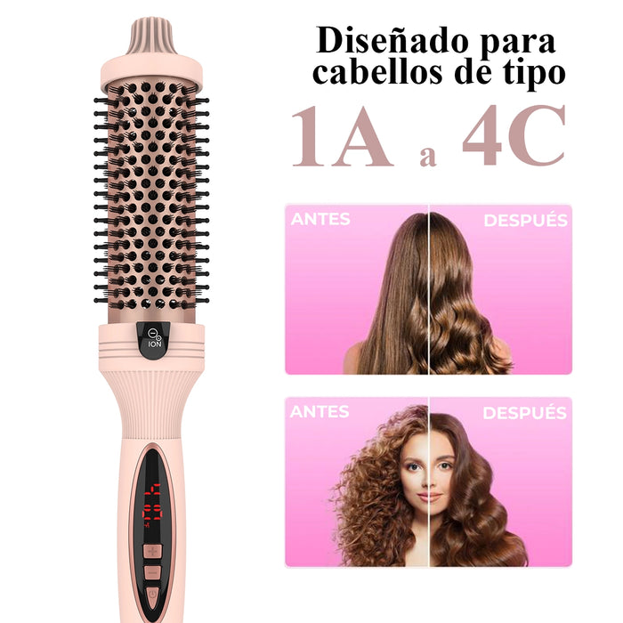 Cepillo Térmico 3 en 1 Pro | Iones Negativos y Doble Calentador PTC