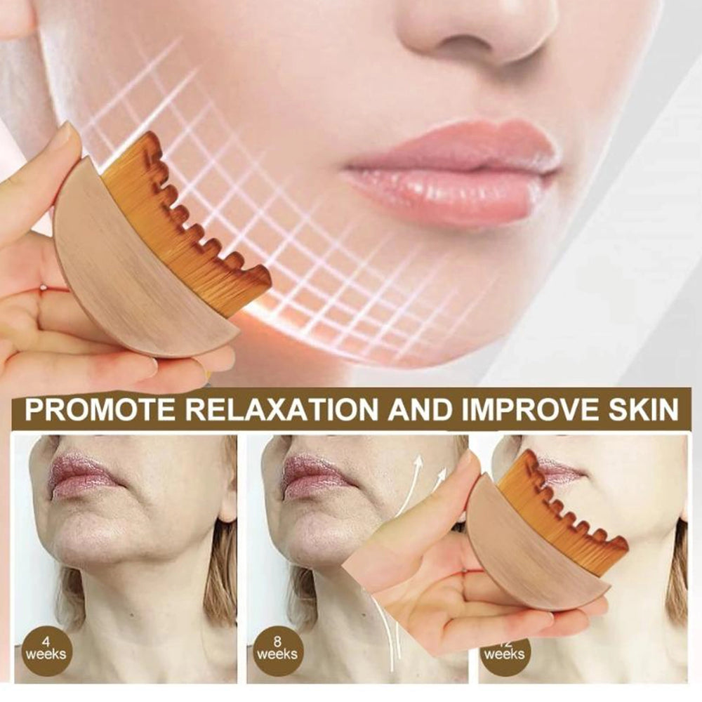 Lymphatic Contour Face Brush – Sculpt, Tone & Refresh Your Jawline and Chin