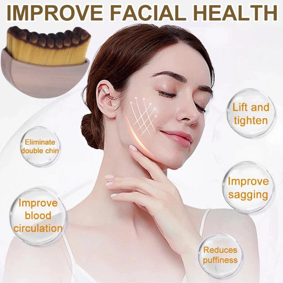 Lymphatic Contour Face Brush – Sculpt, Tone & Refresh Your Jawline and Chin-Buy 1, Get 1 Free!