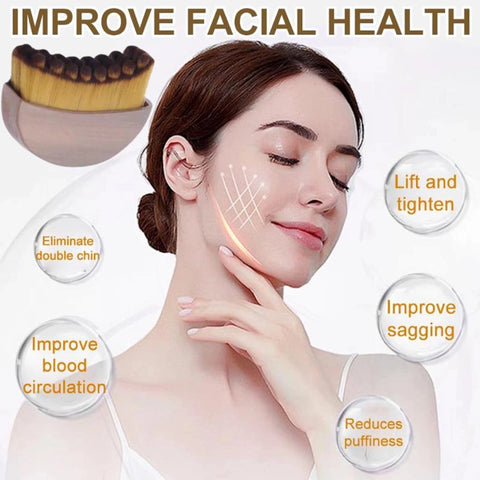 Lymphatic Contour Face Brush – Sculpt, Tone & Refresh Your Jawline and Chin-Buy 1, Get 1 Free!