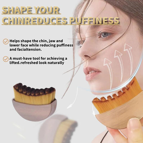 Lymphatic Contour Face Brush – Sculpt, Tone & Refresh Your Jawline and Chin-Buy 1, Get 1 Free!
