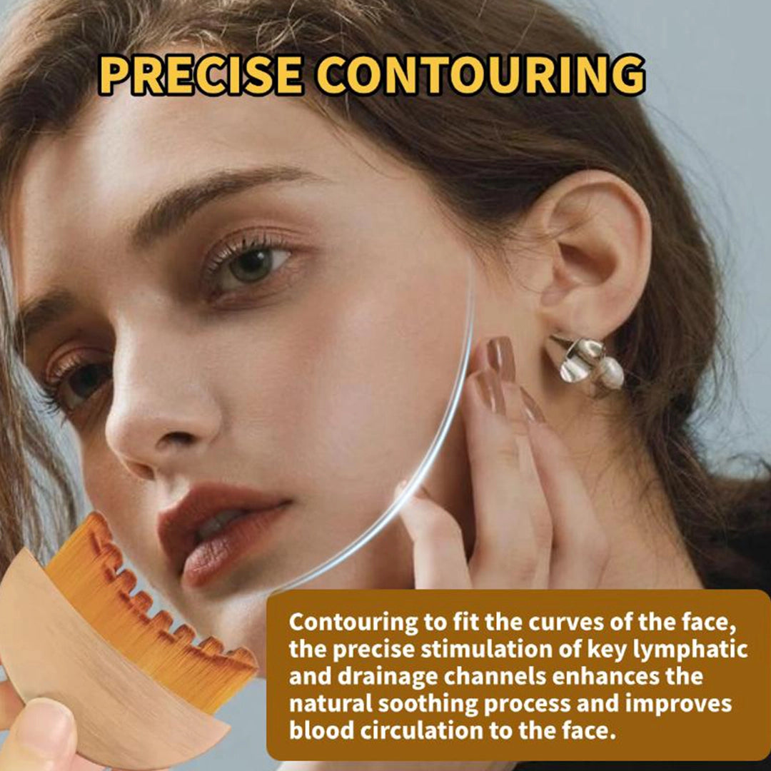 Lymphatic Contour Face Brush – Sculpt, Tone & Refresh Your Jawline and Chin-Buy 1, Get 1 Free!