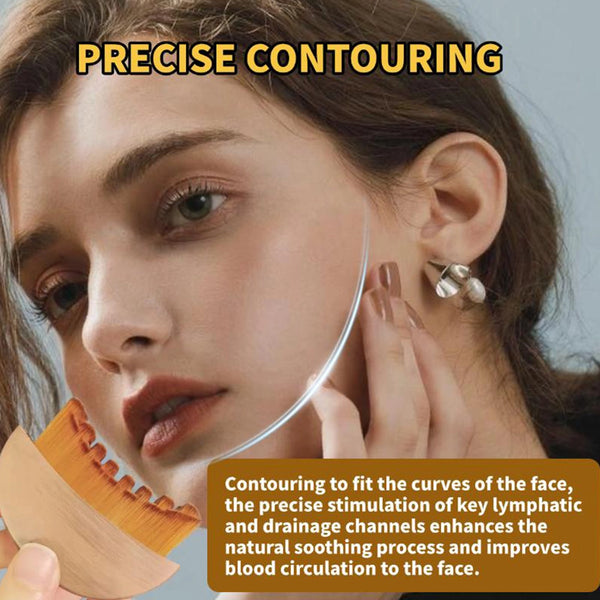 Lymphatic Contour Face Brush – Sculpt, Tone & Refresh Your Jawline and Chin