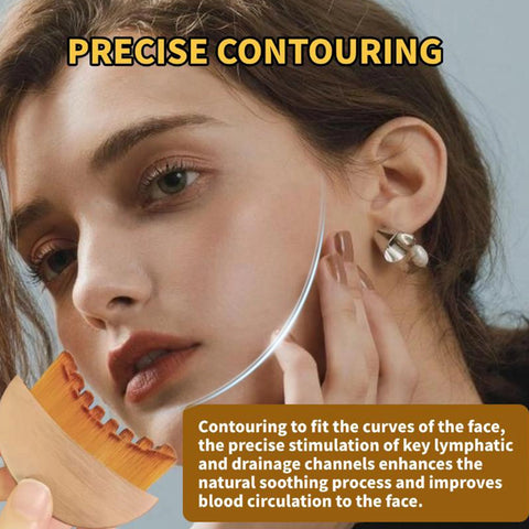 Lymphatic Contour Face Brush – Sculpt, Tone & Refresh Your Jawline and Chin-Buy 1, Get 1 Free!