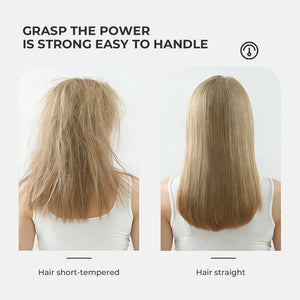 2-in-1 Sleek Sweep lonic Hair Straightener Brush