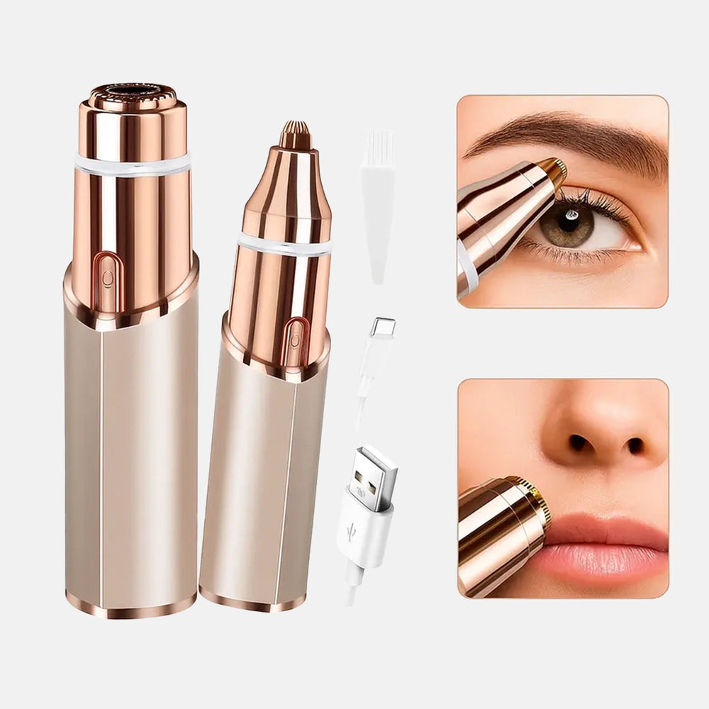 UTOWA EYEBROW CUTTER II & TRIMMER II セット 2 in 1 facial & eyebrow hair trimmer