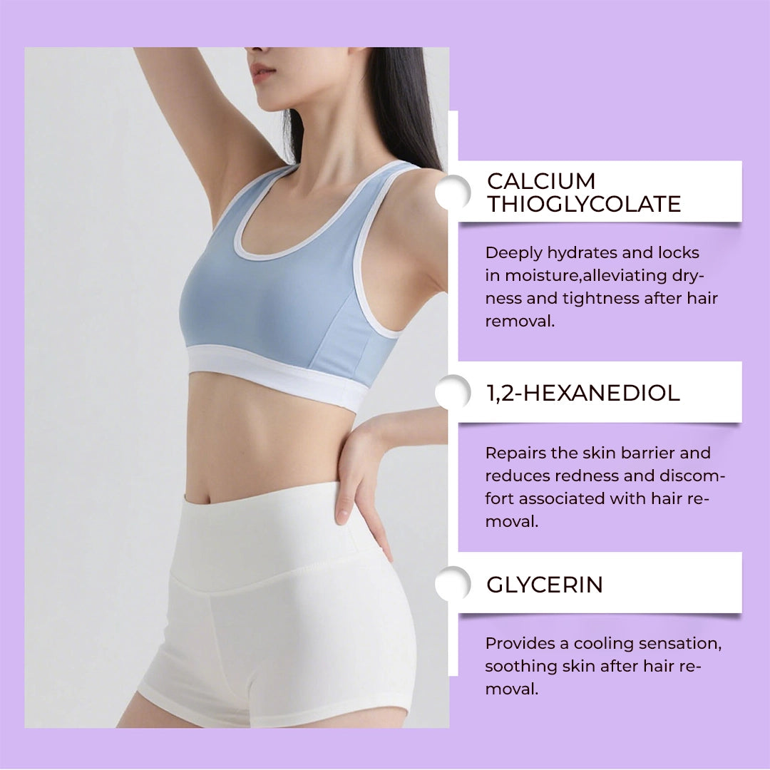 Bikini Hair Removal Cream & Mousse Set – Pain-Free, Gentle & Fast for Sensitive Skin