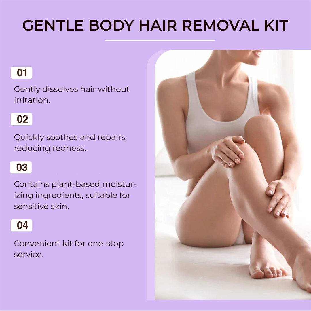 Bikini Hair Removal Cream & Mousse Set – Pain-Free, Gentle & Fast for Sensitive Skin