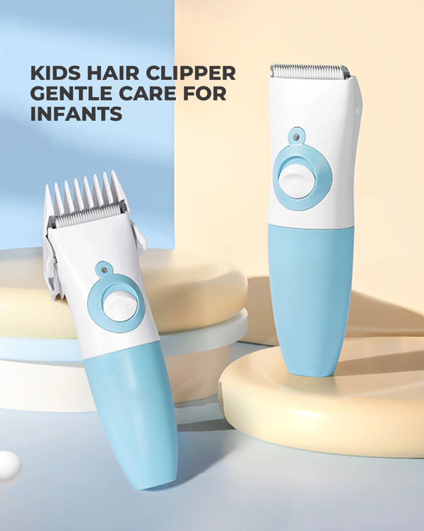 Baby Hair Clippers, Ceramic Blade Electric Kids Hair Trimmer