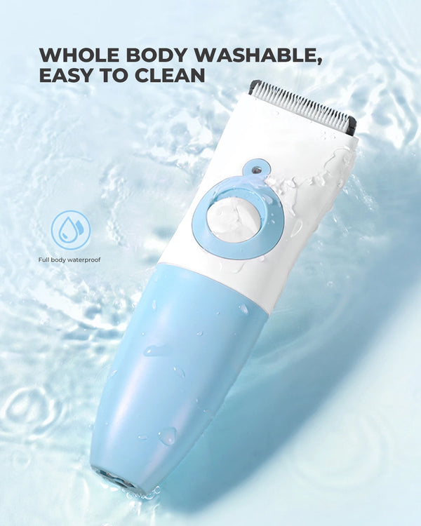 Baby Hair Clippers, Ceramic Blade Electric Kids Hair Trimmer