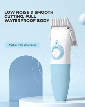 Baby Hair Clippers, Ceramic Blade Electric Kids Hair Trimmer