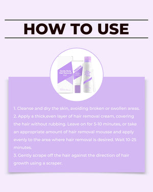 Bikini Hair Removal Cream & Mousse Set – Pain-Free, Gentle & Fast for Sensitive Skin