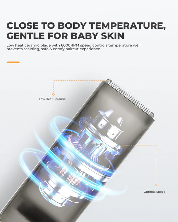 Baby Hair Clippers Set