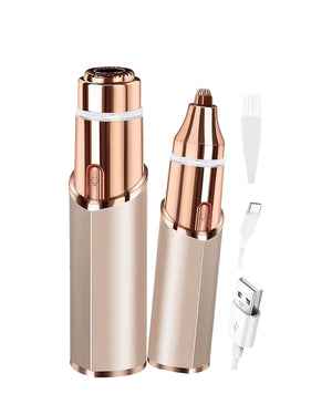 2 in 1 facial & eyebrow hair trimmer