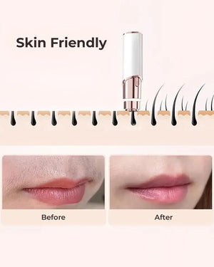 2 in 1 facial & eyebrow hair trimmer