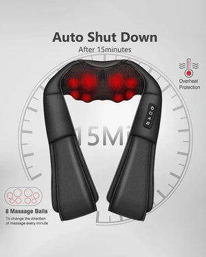 Adjustable Multi-Functional Heated Full-Body Massager