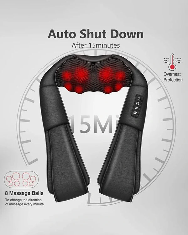 Adjustable Multi-Functional Heated Full-Body Massager
