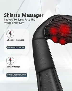 Adjustable Multi-Functional Heated Full-Body Massager