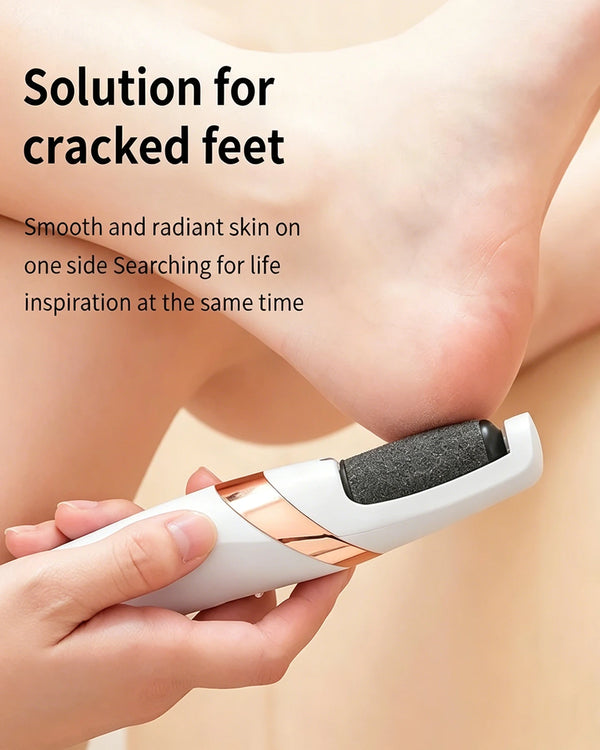 Electric Callus Remover – Rechargeable Pedicure Wand for Smooth, Soft Feet