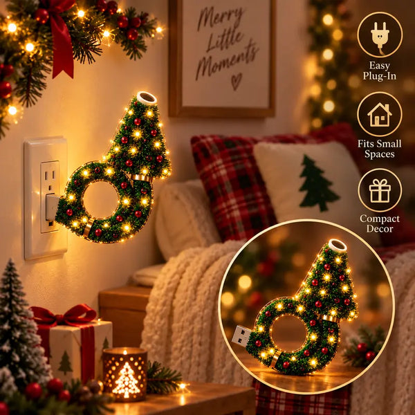 USB Christmas Projector Night Light Holiday Room Decor