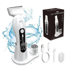 White Electric Shaver for Women