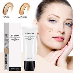 Hydrating Radiance Primer Foundation Cream with Moisturizing, Concealing, and Brightening Effects