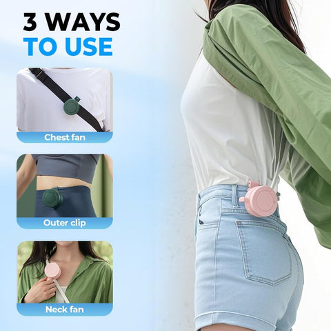Portable Silent Mini Bladeless Electric Fan