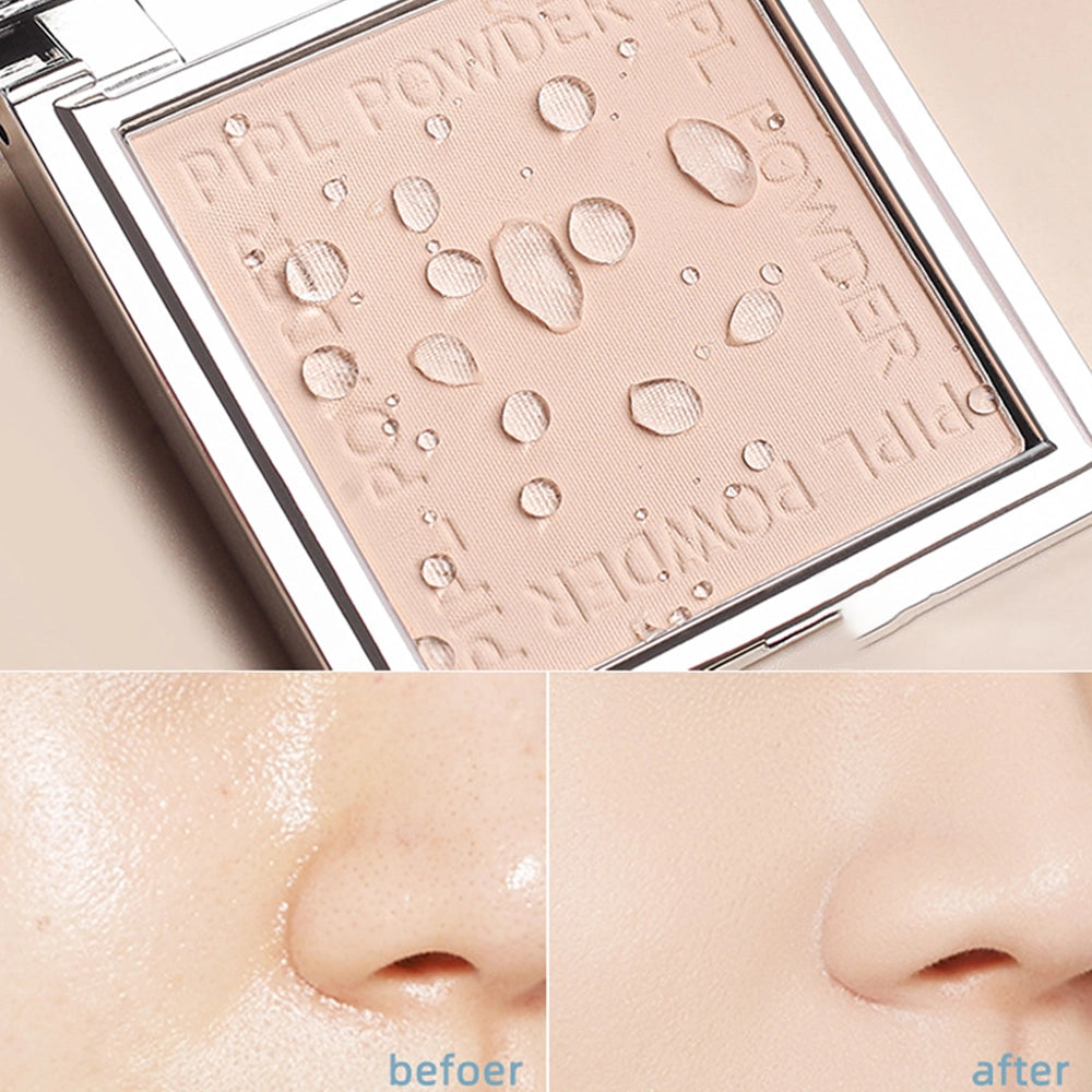 Small silver powder can be used for concealing and contouring, wet or dry