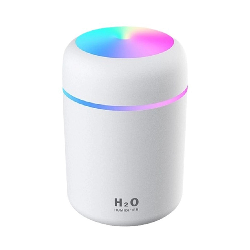 Colorful Cool Mini Humidifier,Essential Oil Diffuser Aroma Essential Oil USB Cool Mist Humidifier,2 Adjustable Mist Modes, Super Quiet,for Car,Office,Bedroom